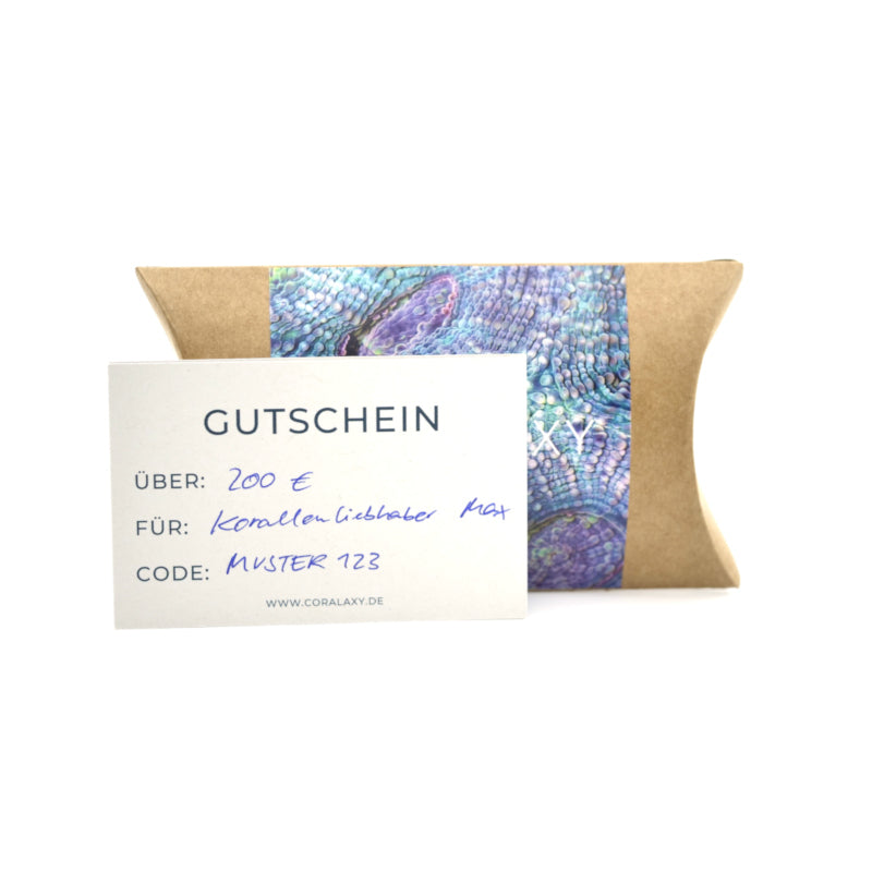 Gutschein  "Hübsch verpackt"